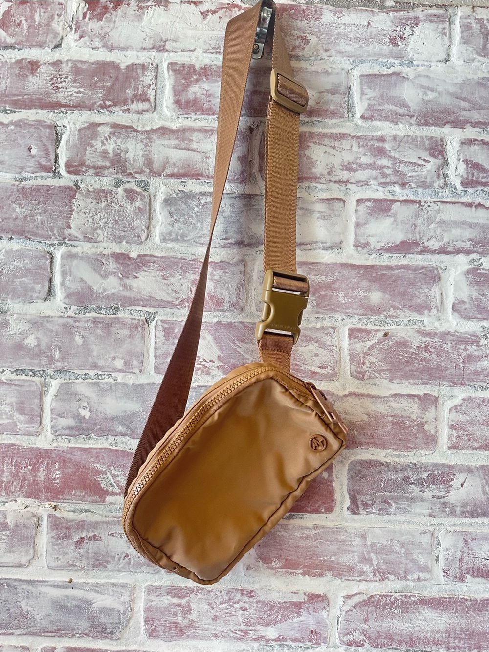 PANDER Tan Crossbody Sling Bag with Adjustable Strap